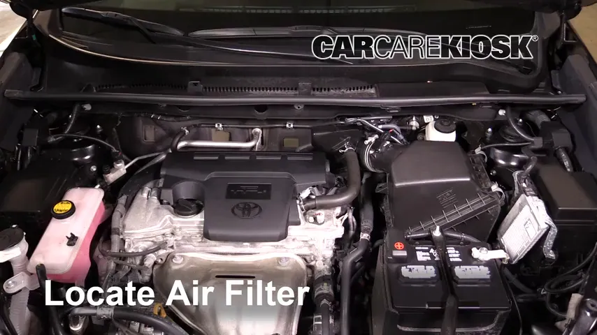 2016 Toyota RAV4 Limited 2.5L 4 Cyl. Air Filter (Engine) Replace